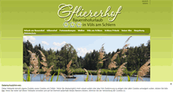 Desktop Screenshot of gfliererhof.com
